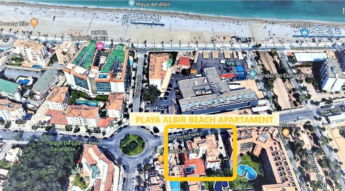 Playa Albir Beach Apartament El Albir Ngoại thất bức ảnh